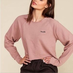 MATE the label cropped sweatshirt